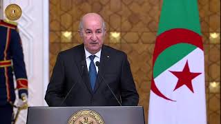 الرئيس عبد الفتاح السيسي يعقد مؤتمرًا صحفيًا مشتركًا مع الرئيس الجزائري 