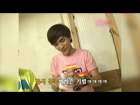 태민이와 쿠킹호일과 마이크와 기범(샤이니의 연하남 비하인드)