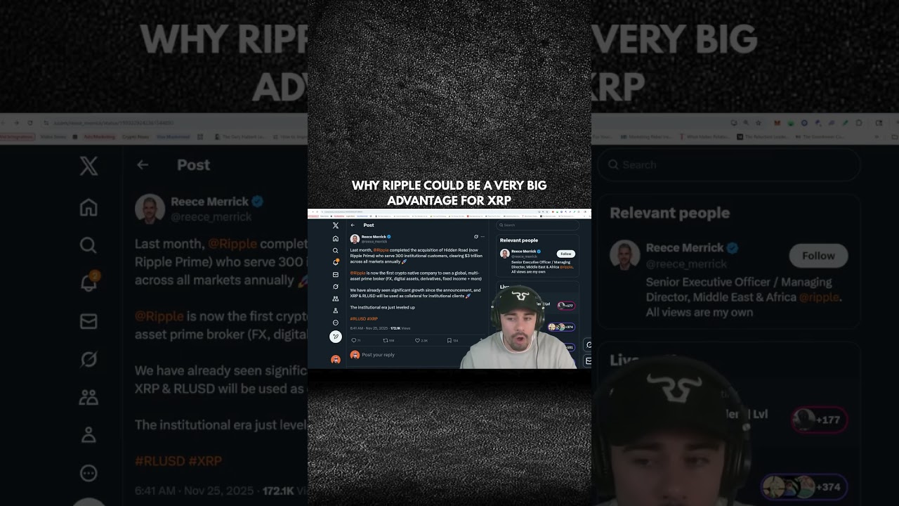 WHY RIPPLE COULD BE A VERY BIG ADVANTAGE FOR XRP?