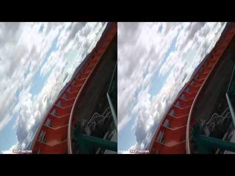 Goliath (3D On-Ride) Six Flags Magic Mountain