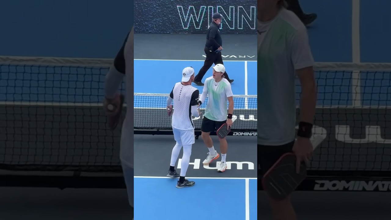 Match of THE YEAR?! Christian Alshon and Andrei Daescu play CLUTCH pickleball 💥