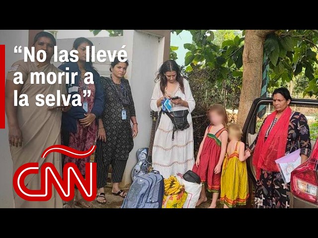 Una madre rusa defiende su decisión de vivir con sus dos hijas en una remota cueva de la India