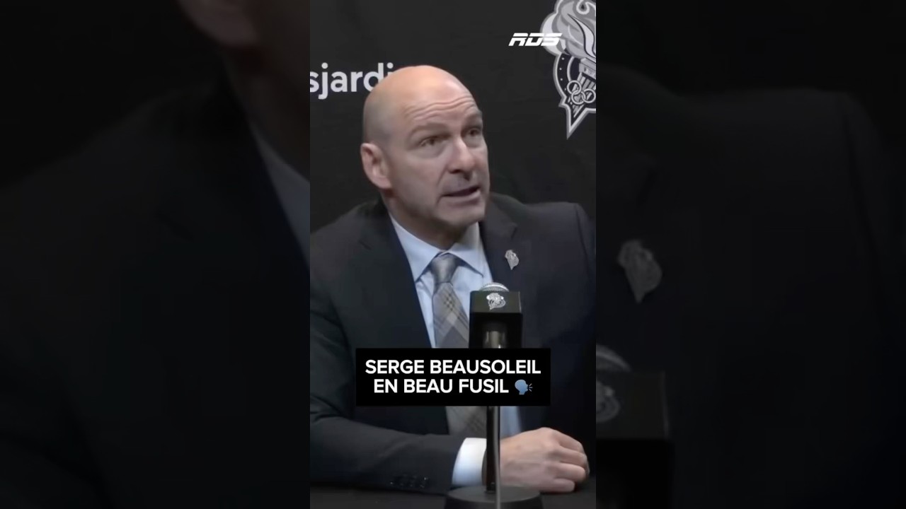 Que pensez-vous de ce cri du cœur de Serge Beausoleil? 🗣️(🎥: FB/Olympiques de Gatineau)
