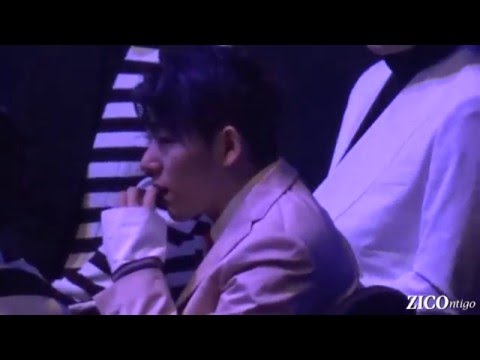 20160217 가온차트어워드 @올림픽홀 :: 지코 대기석 - 승리선배님의 수상소감에 빵터졌네