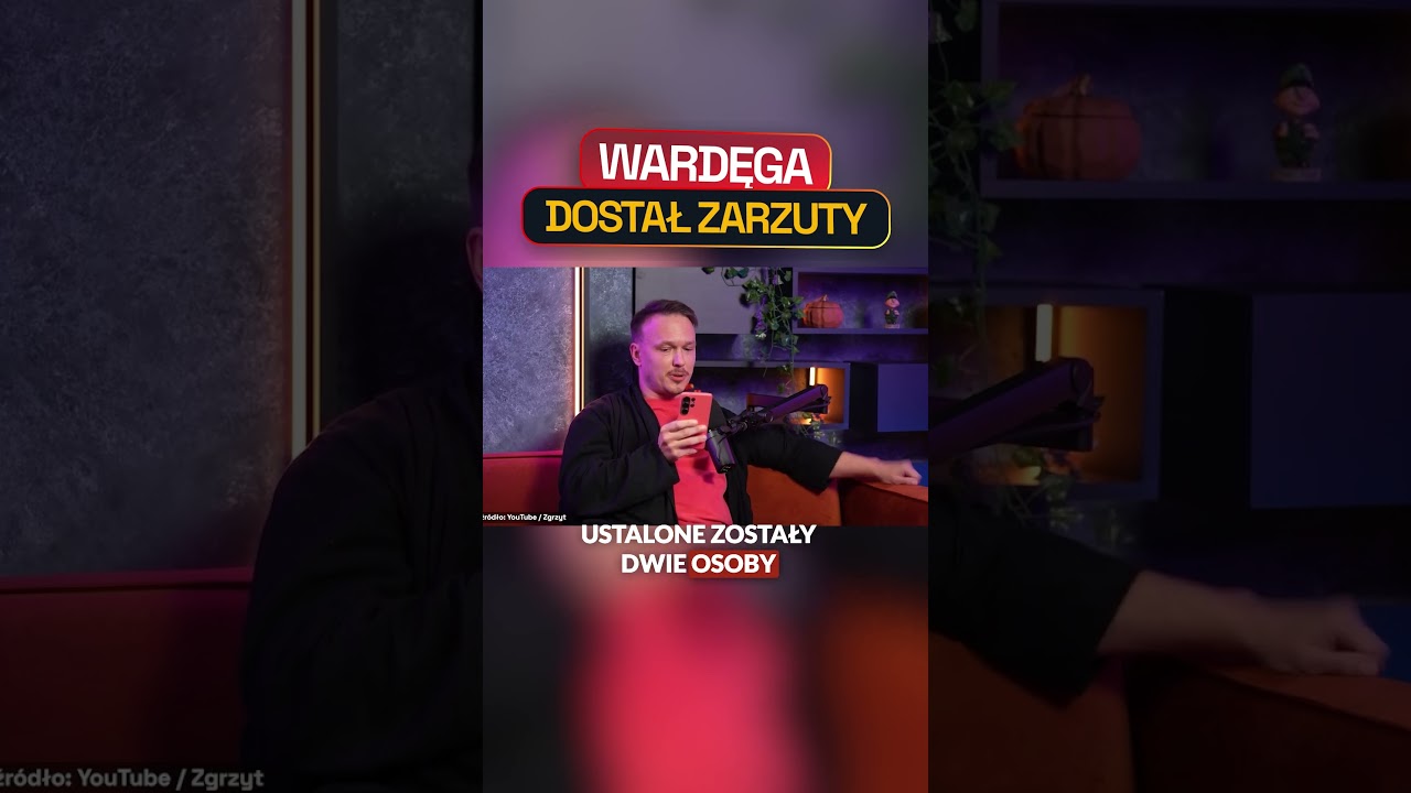 WARDĘGA DOSTAŁ ZARZUTY ZA BOOBSMENA?
