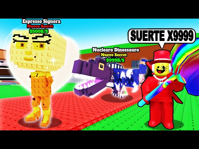 EL DUEÑO me dio SUERTE INFINITA y Robé NUEVO BRAINROT OCULTO(+900 BILLONES) en Steal a brainrot
