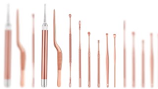 Pratinjau video produk Biutte.co Set Pembersih Telinga Korek Kuping Ear Spoon Tool 8PCS - BA36