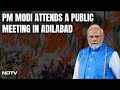 PM Modi In Adilabad | PM Modi Launches Development Projects Worth Rs. 56,000 Crore In Telangana