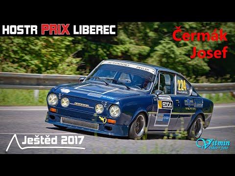 Škoda 110 R - Josef Čermák - HOSTR Prix Liberec - Ještěd 2017 - EDDA CUP