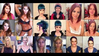 Adult Porn Stars No Makeup - Video: Real women - 21 porn stars without make up - Music Videos