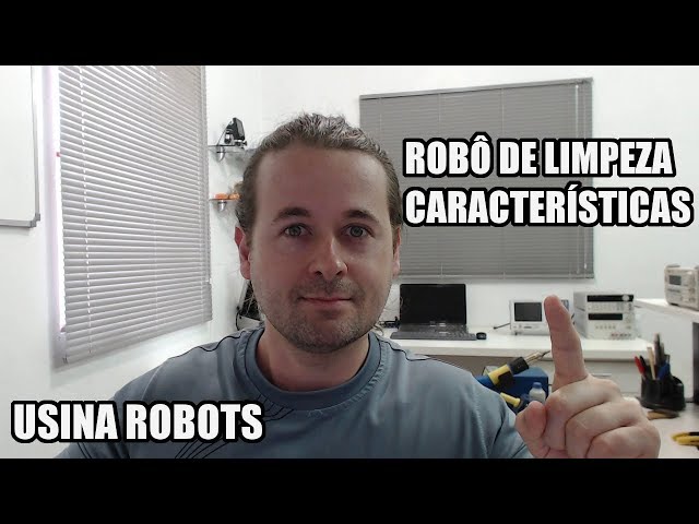 ROBÔ DE LIMPEZA CARACTERÍSTICAS PRINCIPAIS | Usina Robots US-3 #002