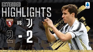 Torino 2-2 Juventus | Chiesa & Ronaldo Score in Derby Draw | EXTENDED Highlights