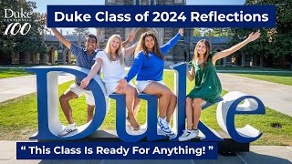 Class of 2024 Reflections | Duke's 100th Graduating Class video