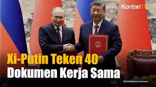 Xi Jinping dan Putin Makin Lengket, 40 Kesepakatan Besar Disepakati di Beijing