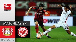 Bayer Leverkusen — Eintracht Frankfurt 2-0 | Highlights | Matchday 32 – Bundesliga 2021/22