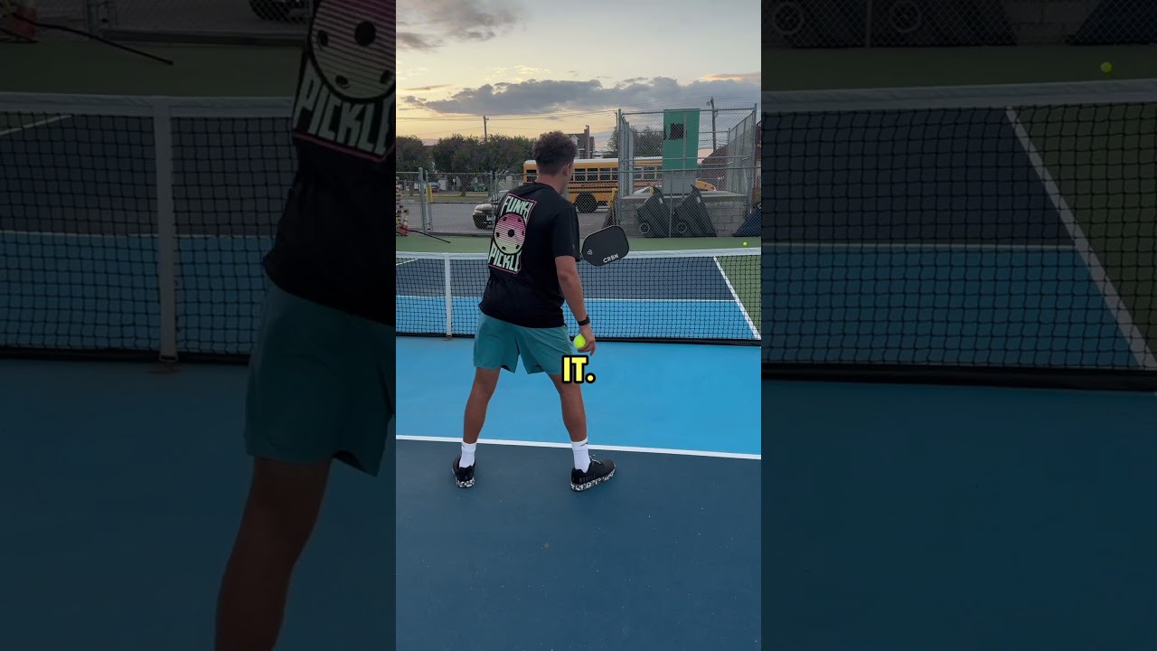 My Mom is a 3.5 and struggles with this, do you? #pickleballtips #pickleball #shorts ￼