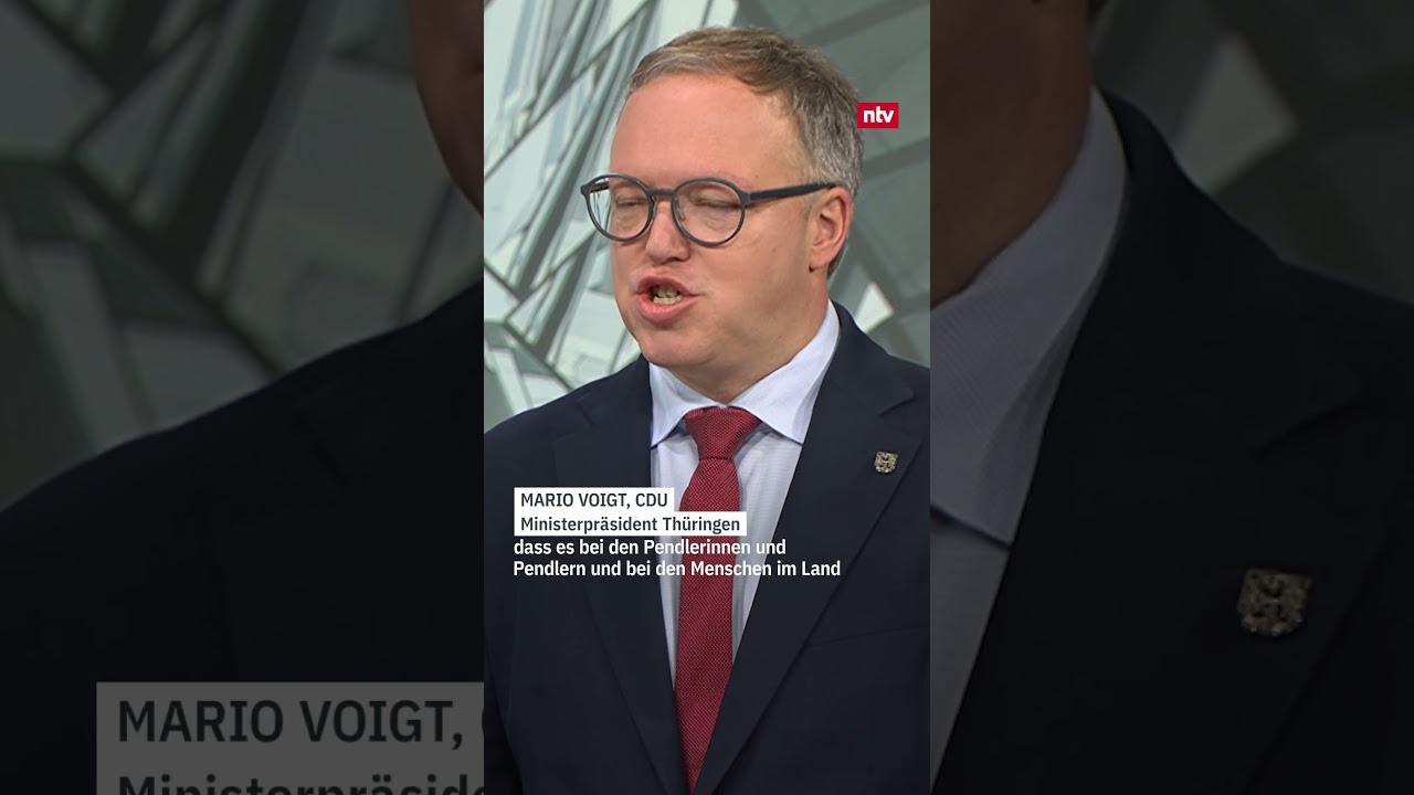 "Da muss mit voller Härte durchgegriffen werden", Mario Voigt (CDU) im ntv Frühstart