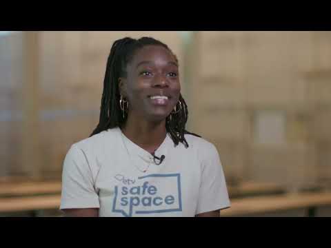 screenshot of youtube video titled All Girls Matter EmpowHERment Conference | SCETV Safe Space: Navigating Stress Close to the Edge.