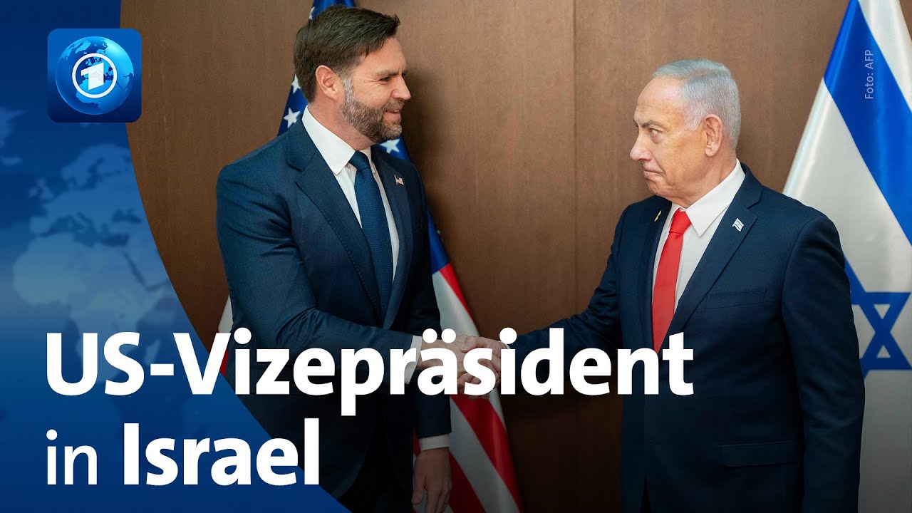 Gaza-Krieg: US-Vizepräsident Vance trifft Israels Premier Netanjahu