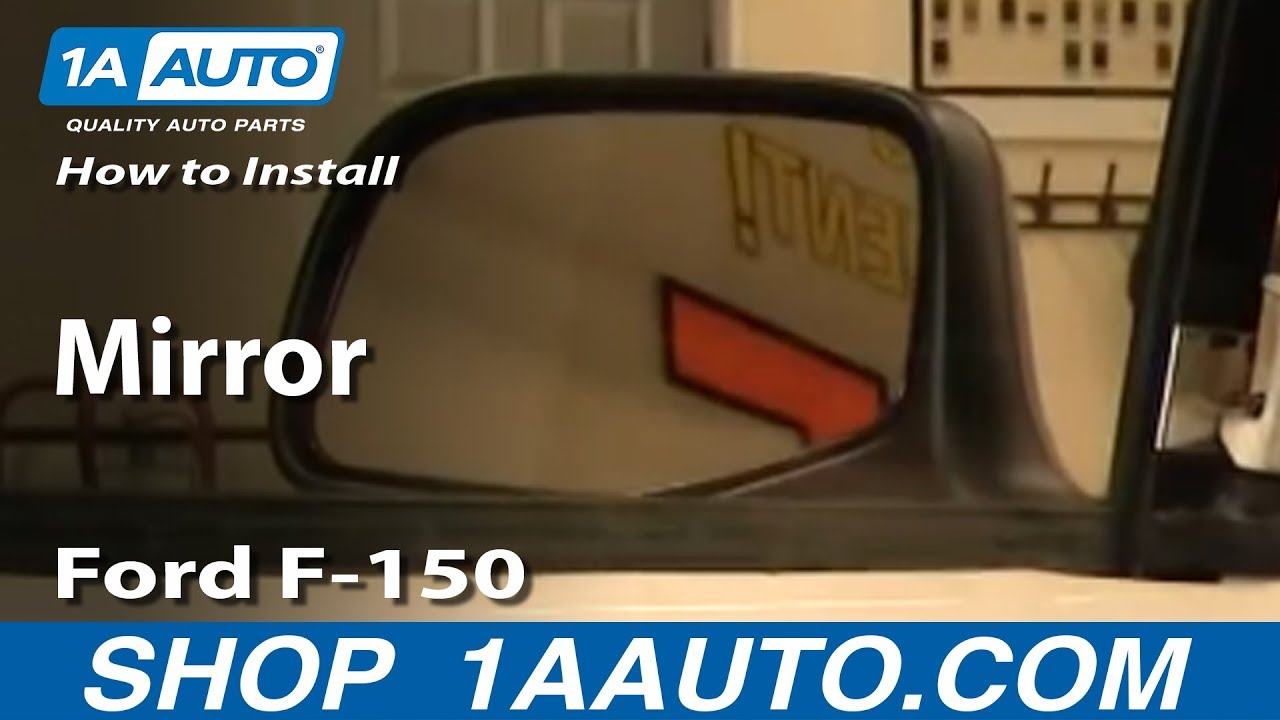 Ford f150 side view mirror glass replacement