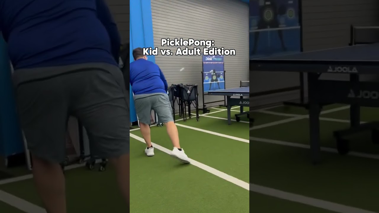 Who wants to play PicklePong? ✋#shorts #pickleball #tabletennis