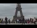 Strike at the Eiffel Tower closes one of the worlds most popular monuments to visitors  - 00:57 min - News - Video