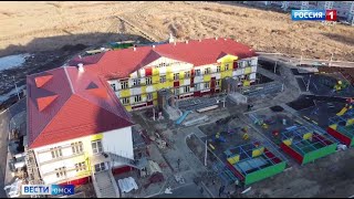 В Омской области в рамках проекта «Демография» заканчивается строительство 4-х детских садов