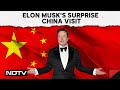 Elon Musk Makes Surprise Visit To China As Tesla Seeks Self-driving Technology Rollout
