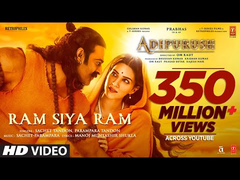 Upload mp3 to YouTube and audio cutter for Ram Siya Ram (Hindi) Adipurush | Prabhas | Sachet-Parampara, Manoj Muntashir S | Om Raut | Bhushan K download from Youtube