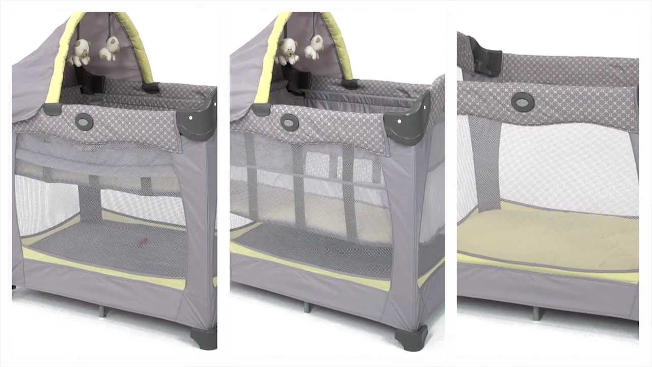 Graco Travel Lite Crib with Stages YouTube