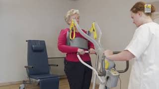 video Handi-Move lève-personne actif 2620 - transfer de-vers le fauteuil de relaxation