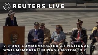 LIVE: V-J Day commemorated at National WWII Memorial in Washington, D.C.