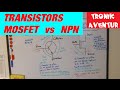 TRONIK AVENTUR N°35- COMPARATIF TRANSISTOR NPN / JFET MOSFET différences de fonctionnement