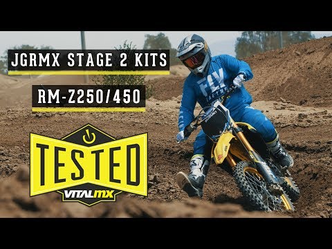 Tested: JGRMX Suzuki Stage 2 Kits - RM-Z250 and 450