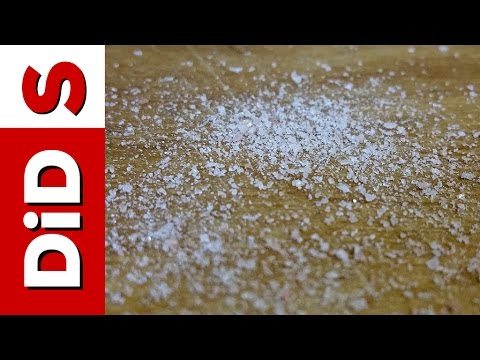 Jak sklejać drewno - trik z solą