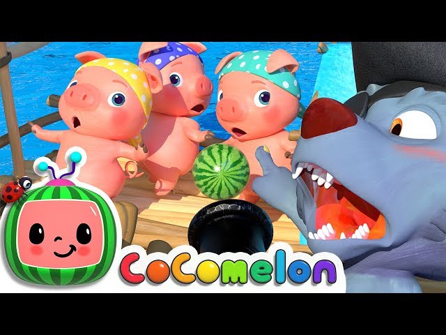 Three Little Pigs 2 | CoCoMelon Nursery Rhymes & Kids Songs