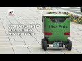 Uber Eats launches robot food delivery service in Tokyo  - 02:01 min - News - Video