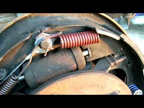 Replacing drum brakes ford f150 #2
