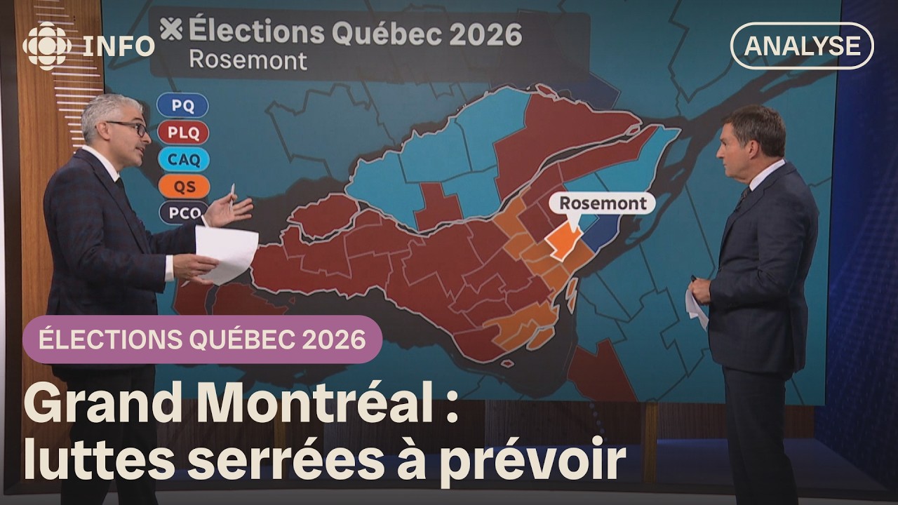 Portrait du Grand Montréal à cinq jours du vote | Élections Québec 2026