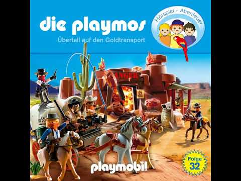 Die Playmos - Folge 32: Überfall auf den Goldtransport (Hörprobe)