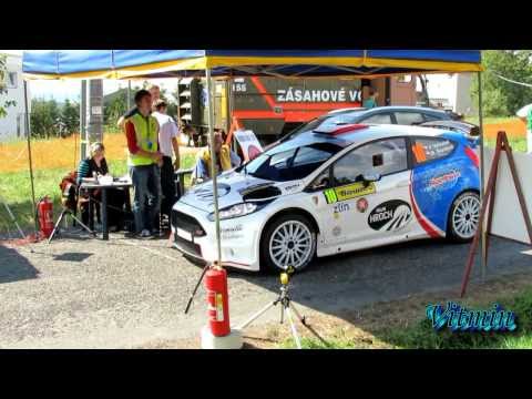 Pavel Valoušek a Martina Škardová - Barum Rally Zlín 2013 