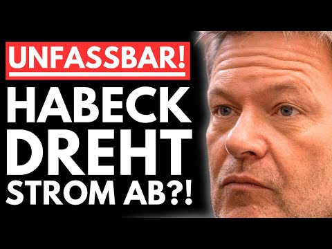 💥EILMELDUNG: HABECK STELLT BÜRGERN DEN STROM AB?! WEIDEL MIT UNFASSBARER ABRECHNUNG!💥