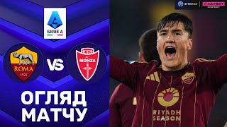 Рома – Монца. Чемпіонат Італії, 26-й тур / Огляд матчу