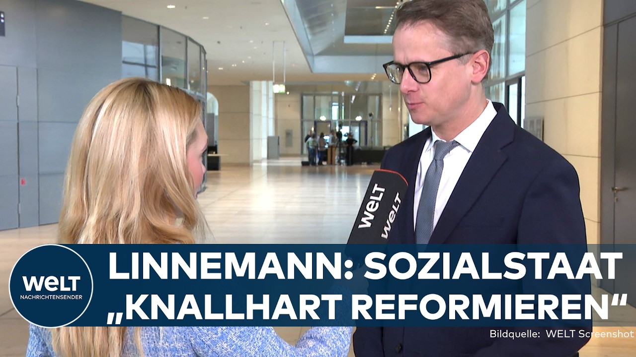 CARSTEN LINNEMANN: „Dafür werde ich kämpfen! “CDU-Generalsekretär will Sozialstaatsreform vor Sommer