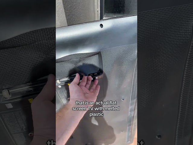 Television Melts In Arizona Heat || ViralHog