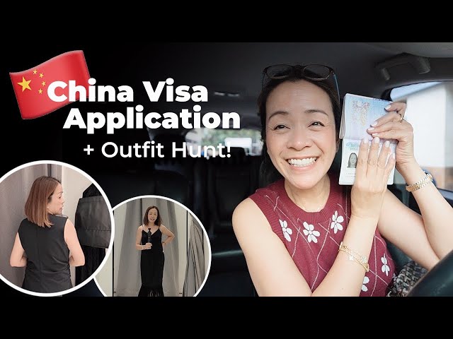 CHINA VISA APPROVED + OUTFIT SEARCH!   MOMMY HAIDEE VLOGS