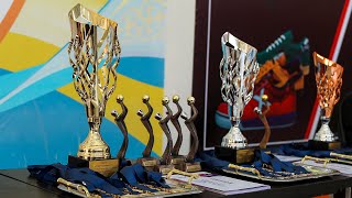 Церемония награждения Чемпионата Казахстана по баскетболу среди женских команд 2020/21