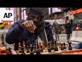 Nigerian chess champion is trying to break world record for longest chess marathon