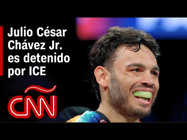 Julio César Chávez Jr., famoso boxeador mexicano, es detenido por ICE