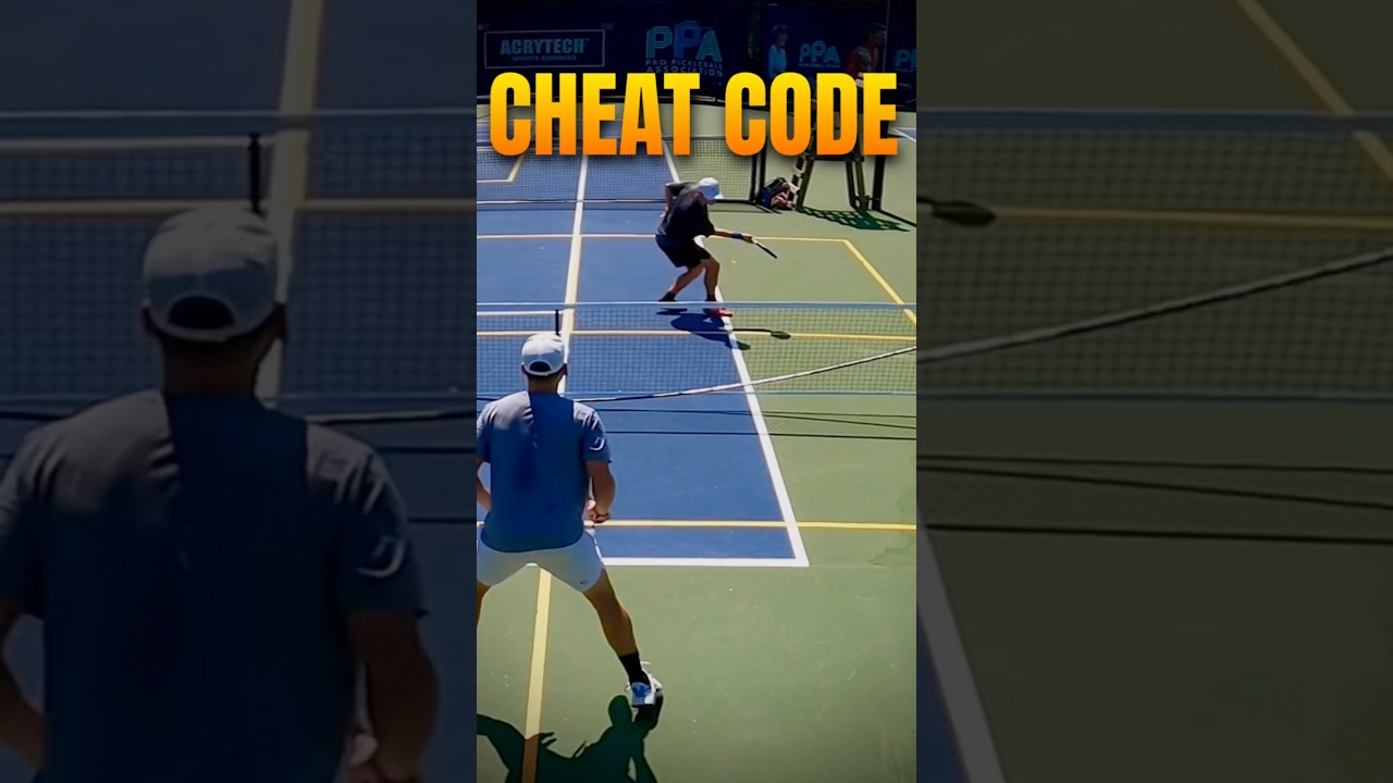 Check Out This Pickleball Cheat Code 👀